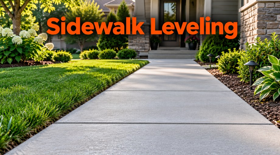 Level concrete walkway leading to a Pasadena home entrance in Pasadena, CA